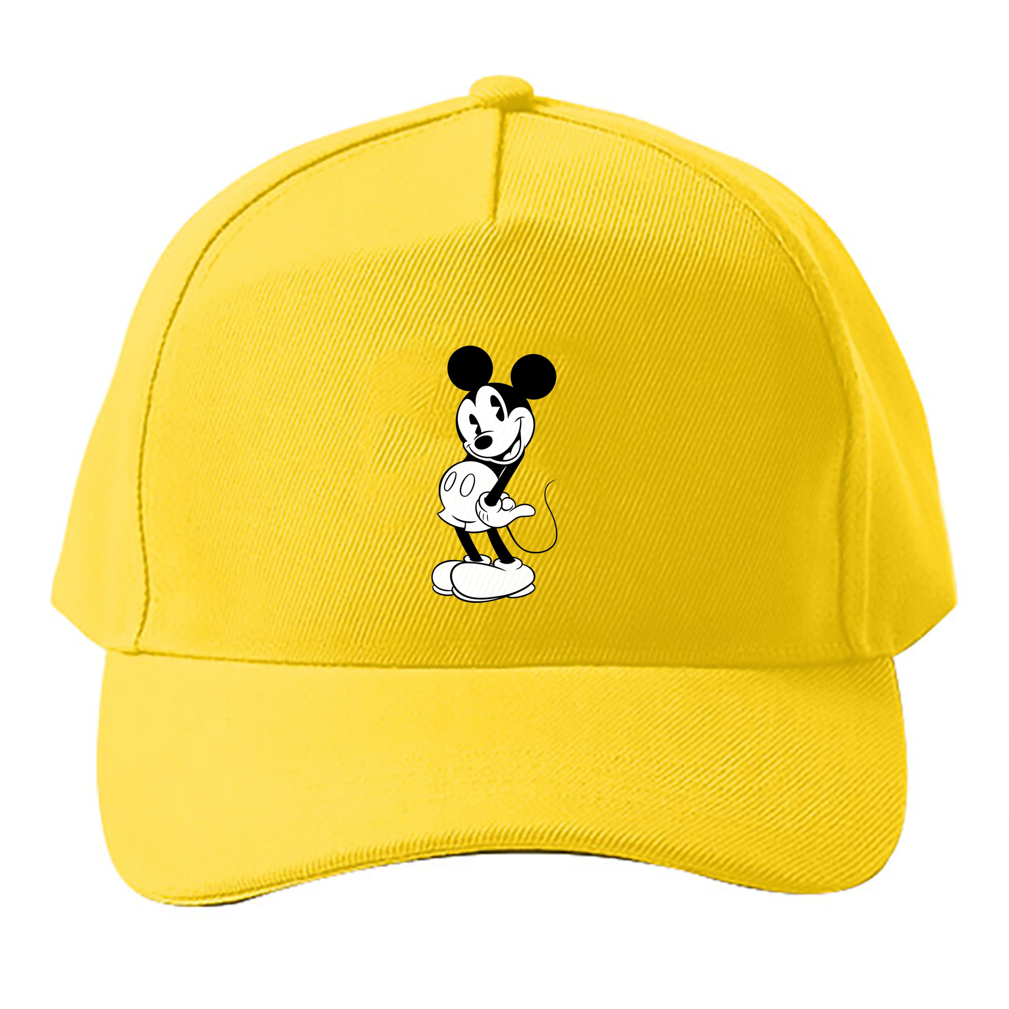 （画像用） ミッキーマウス Mickey Mouse ベースボールキャップ 綿100％ 男女兼用 帽子 スポーツ